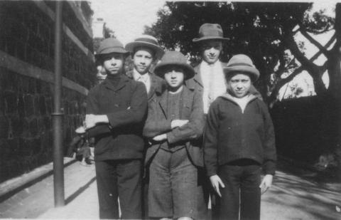 A family within the family ca. 1917