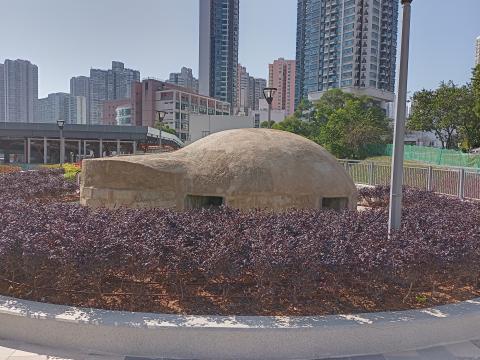 Japanese pillbox at Diamond Hill