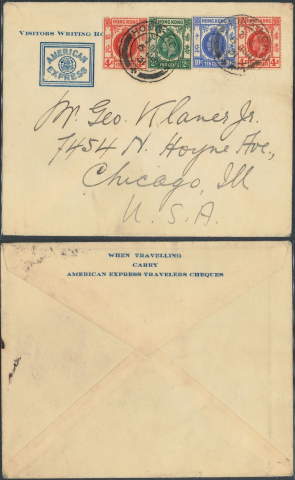 1931 (6 JUN) THE AMERICAN EXPRESS COMPANY’s Cover