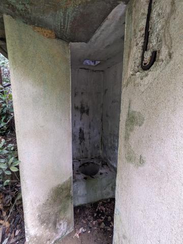 Stanley Gap Military Toilet Interior - Officer