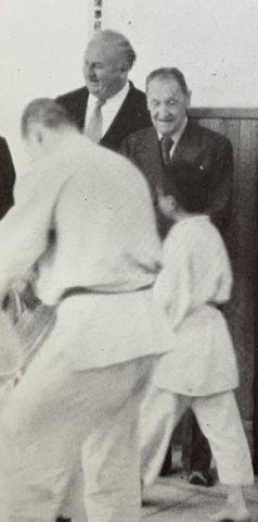 1959 - Hughes & Maugham together in Japan