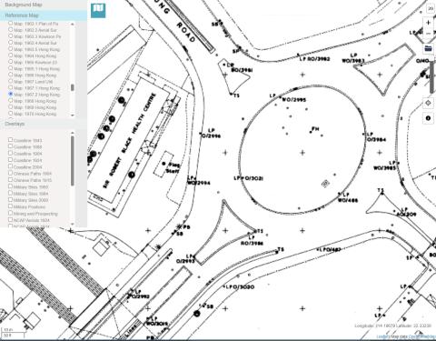 1967 map heavy draw off hydrant 30