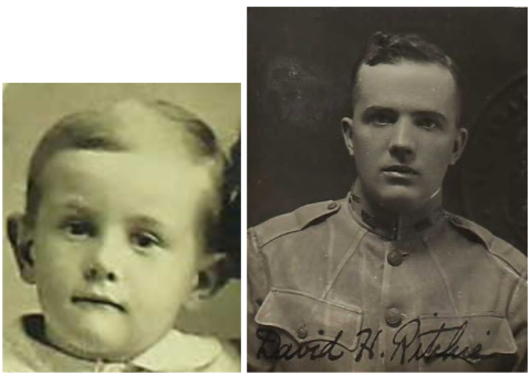 david ritchie, son and father