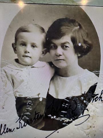 Ellen Kirsten Ritchie (née Olson) and “Sonny Boy”
