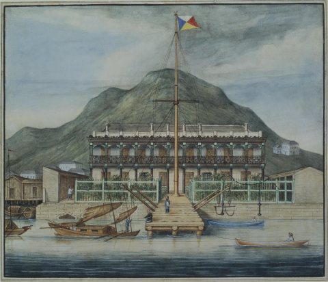 P&O headquarters  tithong c1855 p&o heritage website high res
