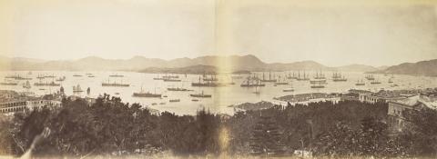 Hong Kong Harbour c1877