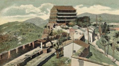 1923 - Two Gun Cohen with Generalissimo Sun at the Battle for Five Storied Pagoda