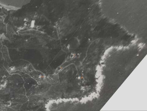 aerial close-up of the Fa Peng area (1924)