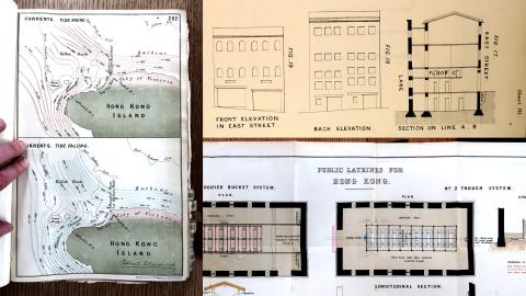 Tidal currents / East Street building / Latrine plans