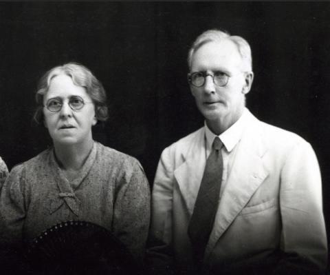 Rev Herbert & Margaret Davies, Canton Villages Mission, 1930