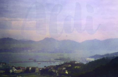 Causeway Bay from the Peak c1932