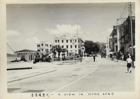 a view in hong kong