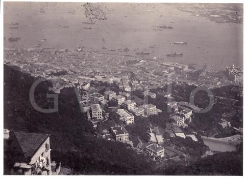 "Victoria from Peak (looking West)"
