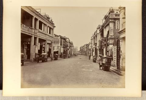 Queen's Road looking west c.1870