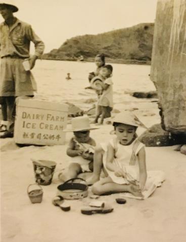 Dairy Farm vendor at the beach