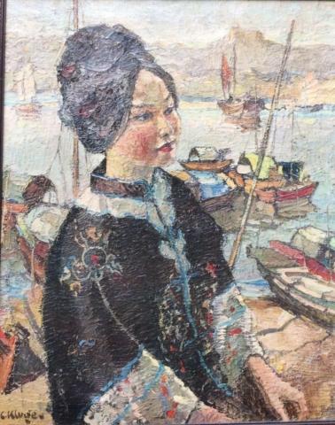 "Lady of the Sampans" by Constantin Kluge