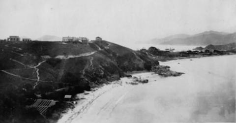 1920s Cheung Chau, Houses at Kwun Yam Wan