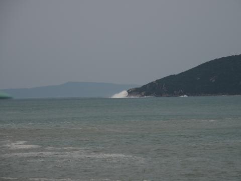 The day before Typhoon Ragasa