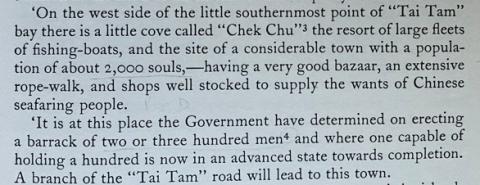 1842 - Chek Chue as described by a 'Canton Press' reporter
