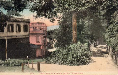 1910s Glenealy and Path to Botanic Gardens