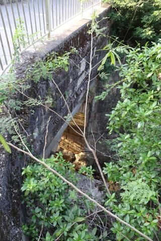 Upper bridge at the Pok Fu Lam Reservoir Road
