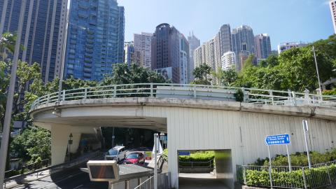 Junction of Kennedy Road and Garden Road