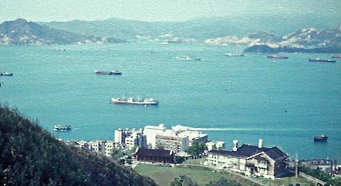 Hong Kong. View from Conduit Path