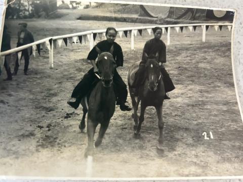 staff at the riding school