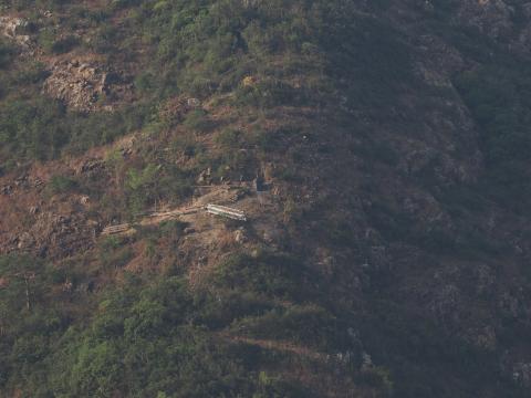 One more pylon demolished