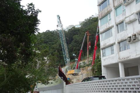 37 Barker Road construction work