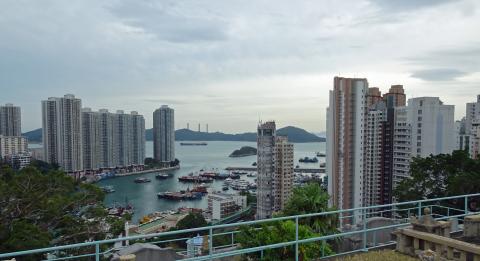 Western end of Aberdeen Harbour