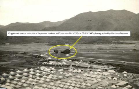 Kwangti racecourse Junkers Ju86 crash site