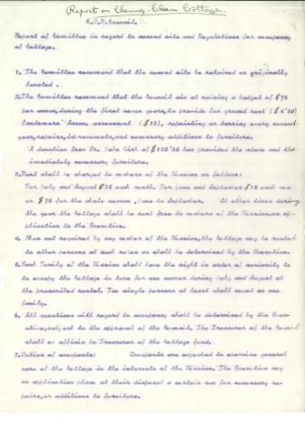 House 9 Cheung Chau rules and and regulations, fees etc