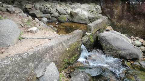 weir at deep water bay