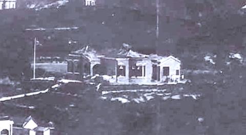 European House 18A, Cheung Chau, crop from 1920s Cheung Chau.