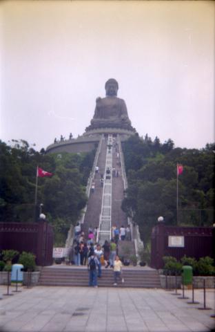Big Buddha, Lantau, July 1998