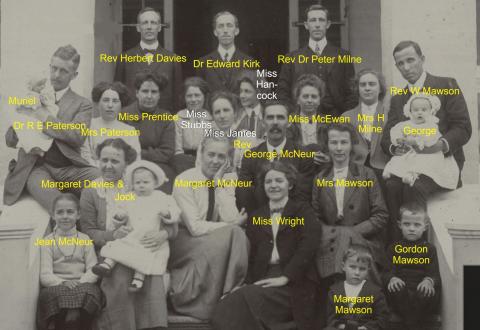 CVM missionary families, Fong T'suen, Canton 1915