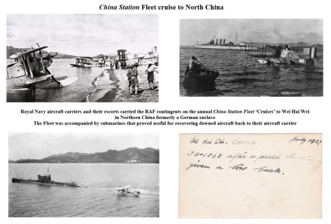 China Station fleet cruise  Wei Hai Wei  1927