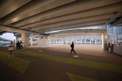 Former uppder deck of North Point Vehicular Ferry Pier