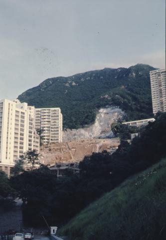 After the Kotewall Road landslide - 01