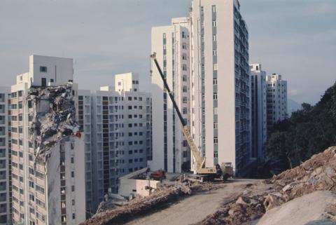 After the Kotewall Road landslide - 11