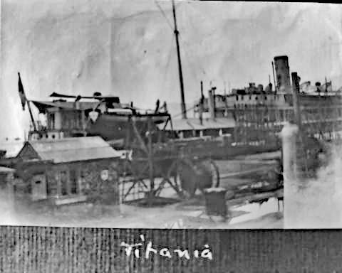 Titania-yacht sitting in cradle