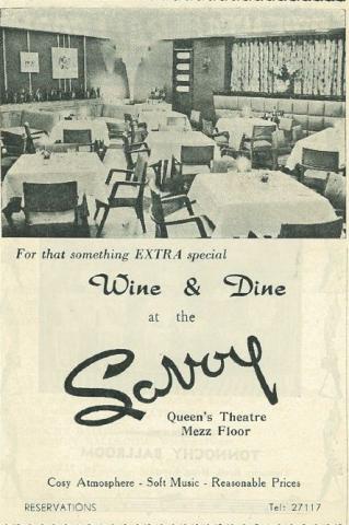 1950s Savoy Restaurant & Night Club, Central