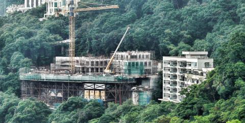 Three houses on Barker Road (35, 37, 41)