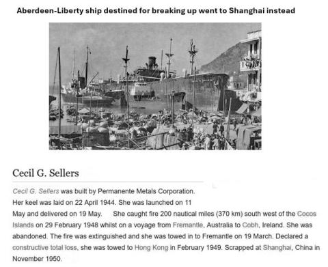 Aberdeen-vessel destined for breaking up