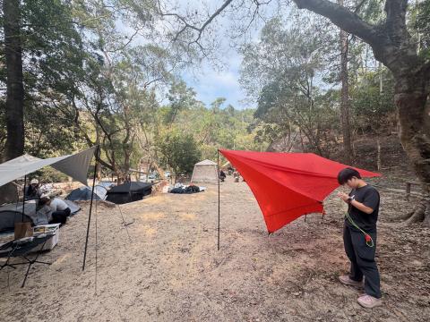 AFCD Kong Ha Au Campsite Top