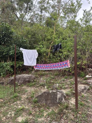 Tai Long Wan Campsite Cloth Lines