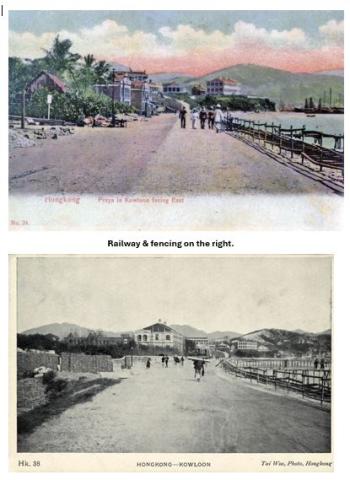 Kowloon east praya railway looking north