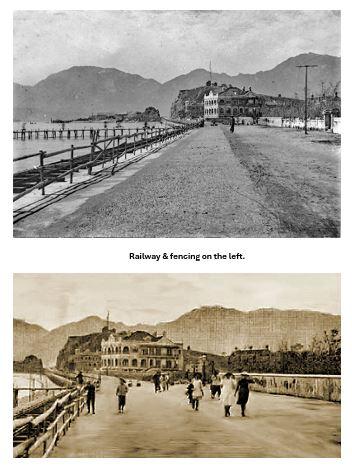 Kowloon east praya railway looking south