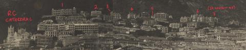 29 Conduit Road on 1906 Panorama of Hong Kong Island